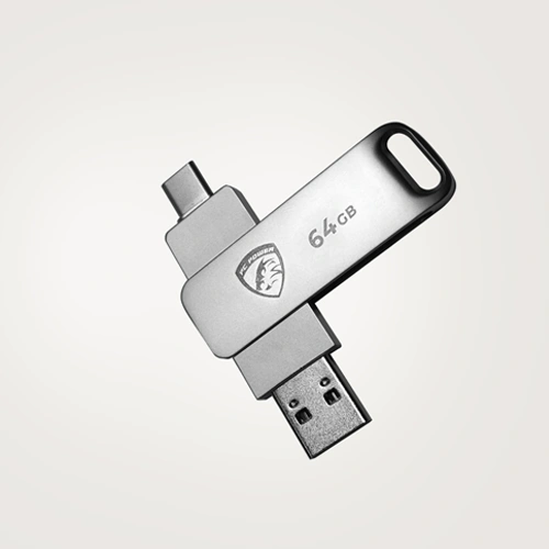 PC POWER P64 USB 3.2 Gen1 Type-C DUAL 64GB Pen Drive